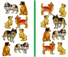 Stickers Dogs 🐕🐶 dog puppies #G11 autocollant chien chien chiot chiens