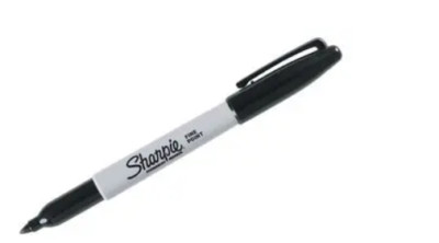Sharpie Permanentmarker - schwarz - feine Spitze 032