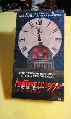 Amityville 1992 - Its About Time (VHS, 1992)  RARE SEALED