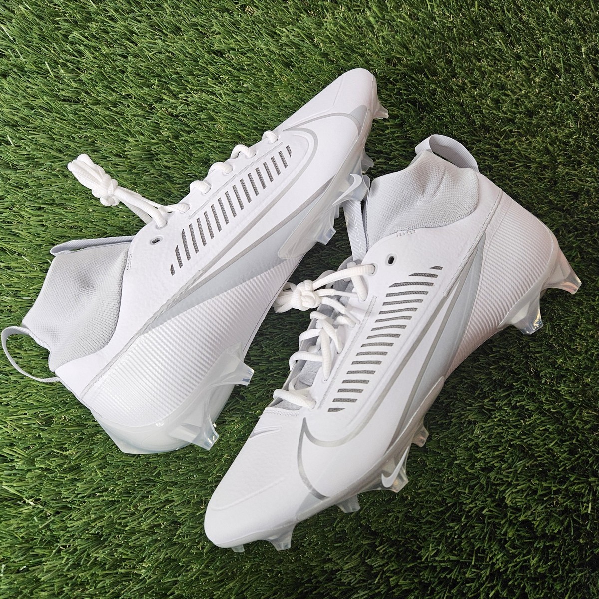 Size 13 Nike Vapor Edge Pro 360 White Football Cleats New With