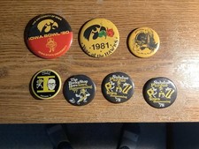 7 Iowa Hawkeyes Bowl game/Homecoming buttons/6 Different.