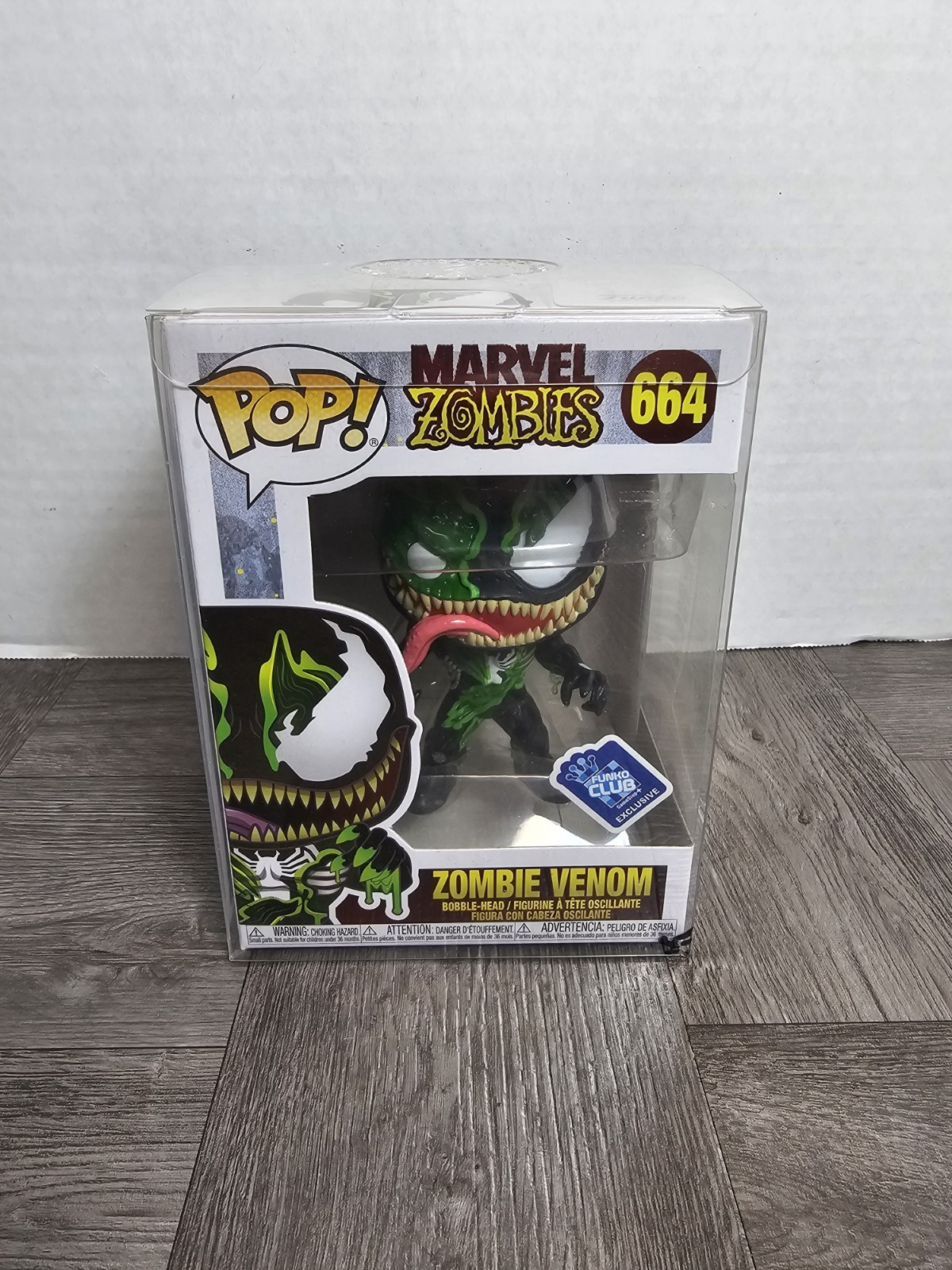 Funko Pop! Vinyl: Marvel - Zombie Venom - GameStop (Exclusive) #664