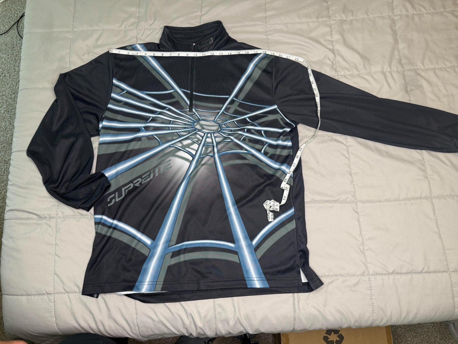 Supreme Spyder pullover half zip - image 3