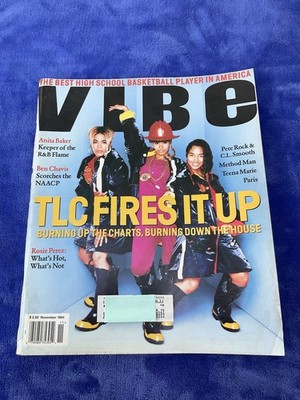 VIBE Magazine November 1994 TLC Fire It Up Redman Teena Marie