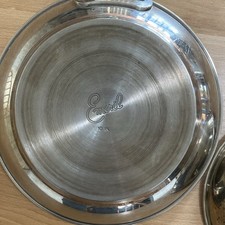 Emeril Stainless Steel Frying Pan Set, Two-Piece Silver, 8 in & 10 in Round Pans