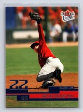 2003 Fleer Ultra - David Eckstein #39 Anaheim Angels Baseball Card