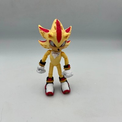 Jakks Pacific Sonic the Hedgehog 3 Movie Super Shadow Light-up Actionfigur 