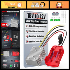 18V to 12V Step-Down Converter for Power Tools, Battery Adapter, Voltage Reducer