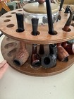 11 Estate Pipes Burl + Asconti Italian French Dr Grabow Baggins hobbit Laz Susan — photo 5