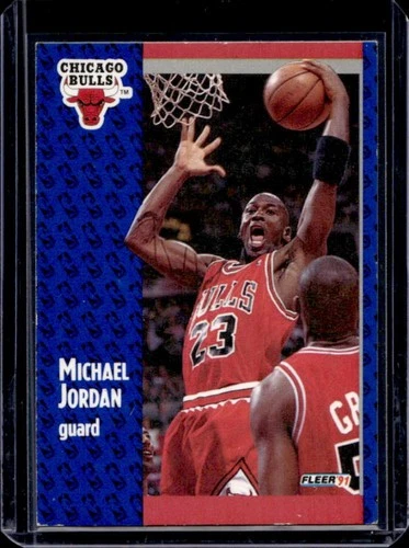 1991-92 Fleer Michael Jordan #29 Bulls