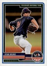 2023 Panini Stars & Stripes USA Baseball #63 Ryan Bruno