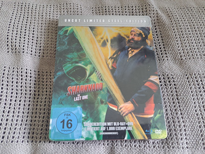 Sharknado 6 - The Last One - Limited Steelbook Edition (Blu-ray & DVD) NEU