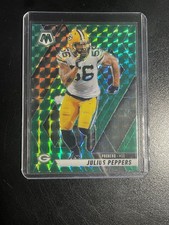 2025 Panini Mosaic Julius Peppers Green Mosaic Prizm #207 Packers NFL
