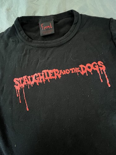 Vintage Slaughter And The Dogs Shirt Fiend Tag