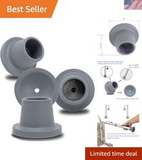 Universal 1-1/8  Replacement Feet for Shower Chairs, Durable and Easy to Install