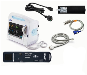 Hillroom Vital Signs Monitor.Includes all accessories shown in the image.