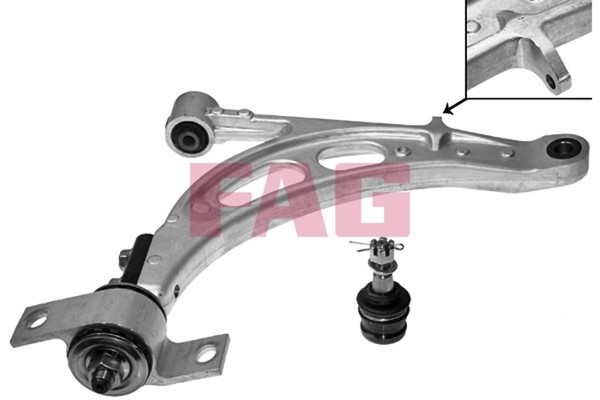 Querlenker Dreieckslenker Schaeffler FAG 821 0603 10 Aluminium FüR Impreza GD GG-image
