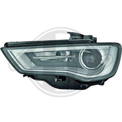 Hauptscheinwerfer Diederichs 1033983 für Audi Links