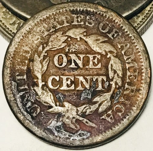 Photo of a 1851-P Large Cent from an eBay listing that sold on Jul 23, 2026