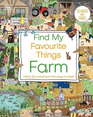 Find My Favourite Things Farm: Search and Find! Follow the Characters From Page