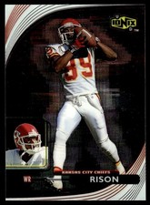 1999 UD IONIX FOOTBALL CARD ANDRE RISON #29 KANSAS CITY CHIEFS 6651