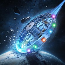 Mini Drone for Kids - 360° Hands-Free Flying Toy with LED Lights, Indoor UFO Bal
