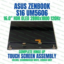 ASUS Zenbook S 16 UM5606W UM5606WA 2.8K LCD Touch Screen Full Assembly Display