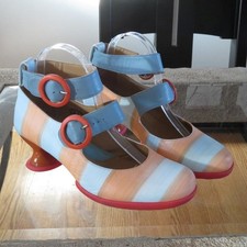 JOHN FLUEVOG Enneagram Individualist Double Ankle Strap Heel Shoes 9.5