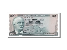 Geldschein, Iceland, 100 Kronur, 1961, KM:44a, UNZ