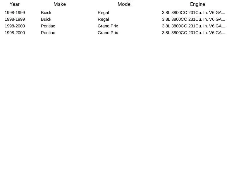 Módulo de bomba de combustible Airtex E3973M para Buick Pontiac Grand Prix Regal 3,8 L 1998-2000 Foto 4 de 4