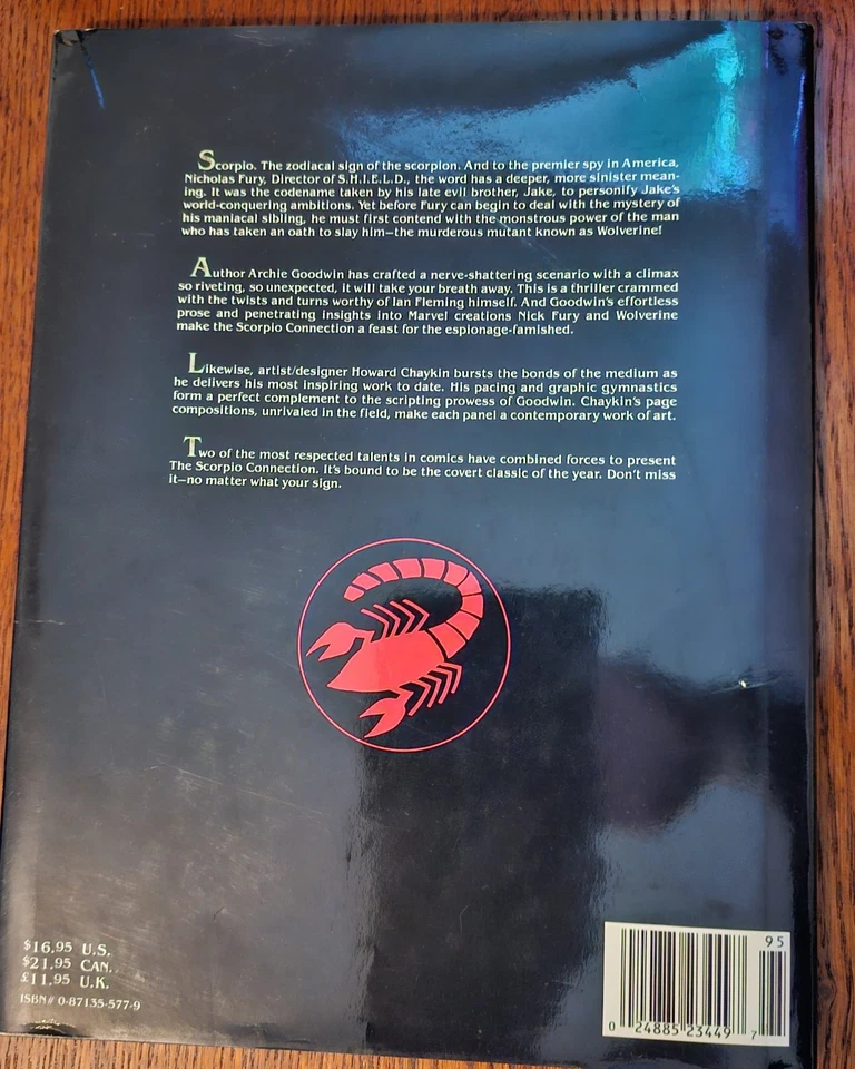 Wolverine Nick Fury The Scorpio Connection Signed By Artist Howard Chaykin - Image 4 of 4