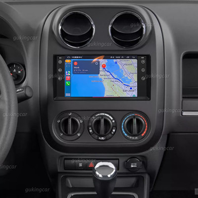 7  Car Stereo Radio GPS For Jeep Compass 2009-2017 Android 13 CarPlay WIFI BT