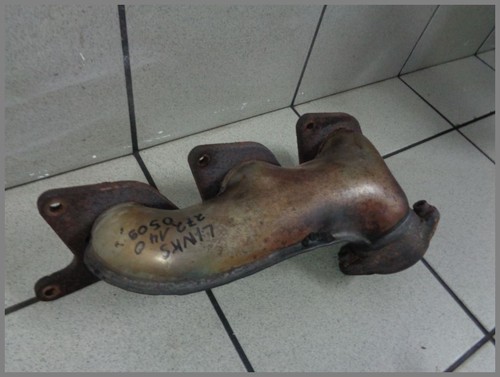 Mercedes R171 V6 M272 Abgaskrümmer Krümmer Links 2721400509 Original