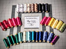 !!!WOW!!! HUGE 33 x LOT of VINTAGE Viscose Alcazar Brand Embroidery Thread - NR