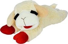 Lamb Chop Dog Plush Toy - Squeaky Toy for All Dogs - Extra Soft Plush - Stuffed