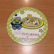 Tamagotchi Capcom Cafe Puchi Puchi Omisetchi Kuchi Patchi Coaster