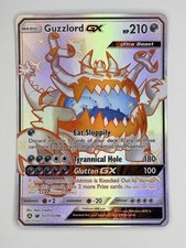 Guzzlord GX SV71/SV94 Pokemon TCG Hidden Fates: Shiny Vault NM Full Art on eBay