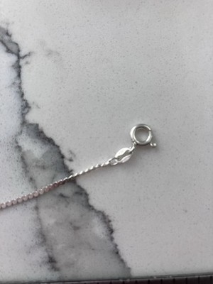 Vintage Italy 925 Sterling Silver Minimal Chain Link Bracelet 6.75