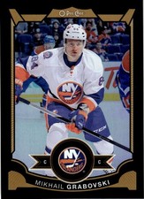 2015-16 O-Pee-Chee Rainbow Black Mikhail Grabovski 035/100 New York Islanders