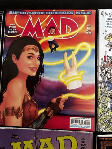 MAD Magazine Jan 2000 XL #1 & 6 Unfolded 2020 And 2021 Issues - Picture 7 of 14