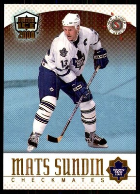 1999-00 Pacific Dynagon Ice Checkmates American Mats Sundin/Tie Domi #15