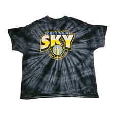 Chicago Sky WNBA T Shirt 2XL Tie Dye
