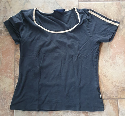 Damen / Mädchen  Shirt/Pulli, Größe M, schwarz, kurzer Arm