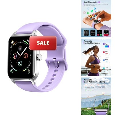 Fitpolo IDW13 Smart Watch Fitness Tracker 1.8'' Alexa Built-in Waterproof