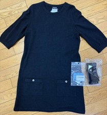 Chanel Cashmere Dress, Size 38, Rare, Elegant, Used