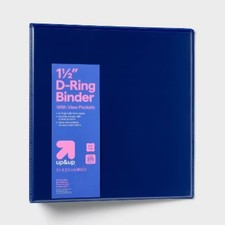 1.5" 3 Ring Binder Clear View - up&up™