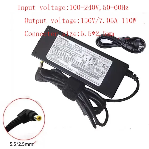 Genuine 110W CF-AA5713A AC Charger for Panasonic CF-31 CF-53 CF-52 CF-19 Adapter