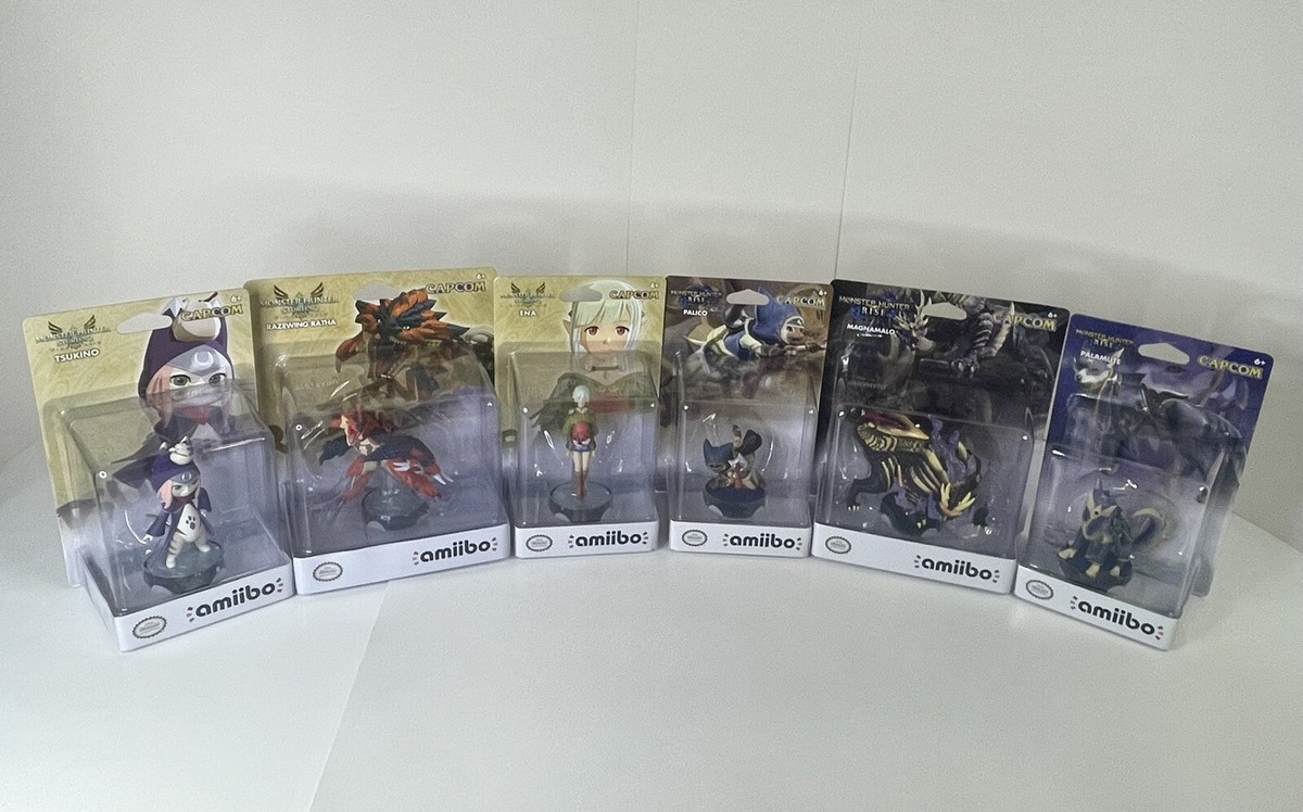 モンスターハンター　アミーボ　6体セット　24250829K03S Nintendo Amiibo Monster Hunter Full Set of 6 - Magnamalo