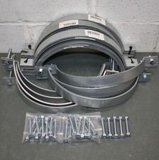 (23) Nordfab Pipe Hangers 8010004214, 10" Duct Diameter, Galvanized Steel, 14 ga