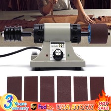Electric Leather Edge Polishing Grinding Burnishing Machine Leather Tool 8000RPM